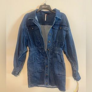 Free people denim dress